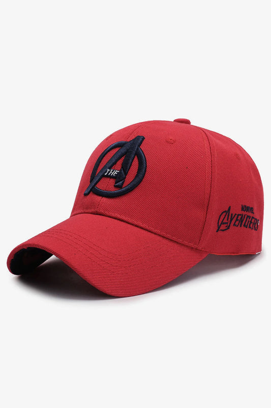 Red Avengers Embroidered Cap