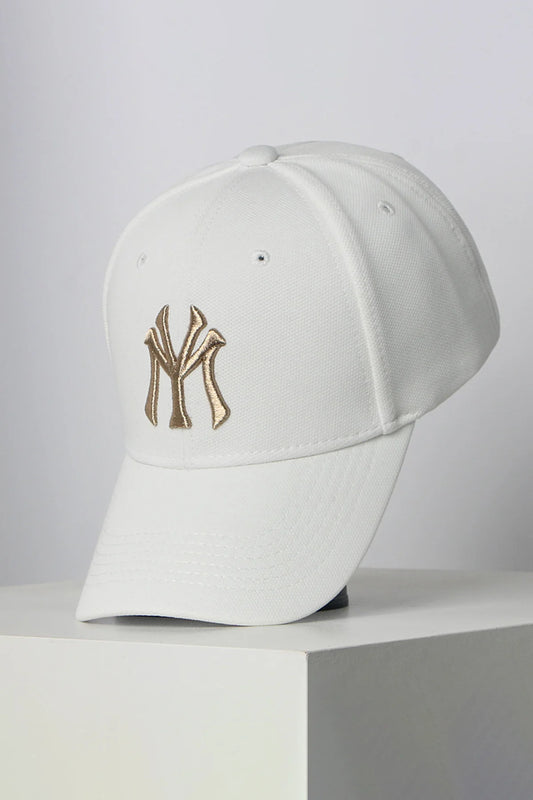 NY Classic White Baseball Cap